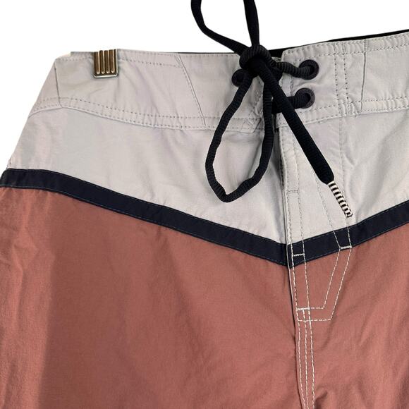 Volcom Men's Da Dubbs Liberator Swim Trunks Drawstring Board Shorts Size 28 - Picture 3 of 6